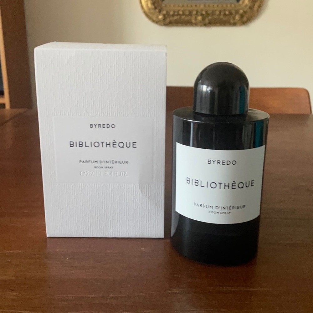 Byredo bibliotheque room spray